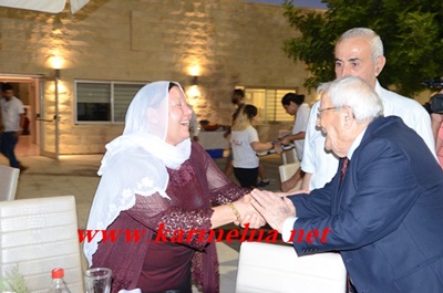 احتفال مهيب لامل نصرالدين في عامه ال 90